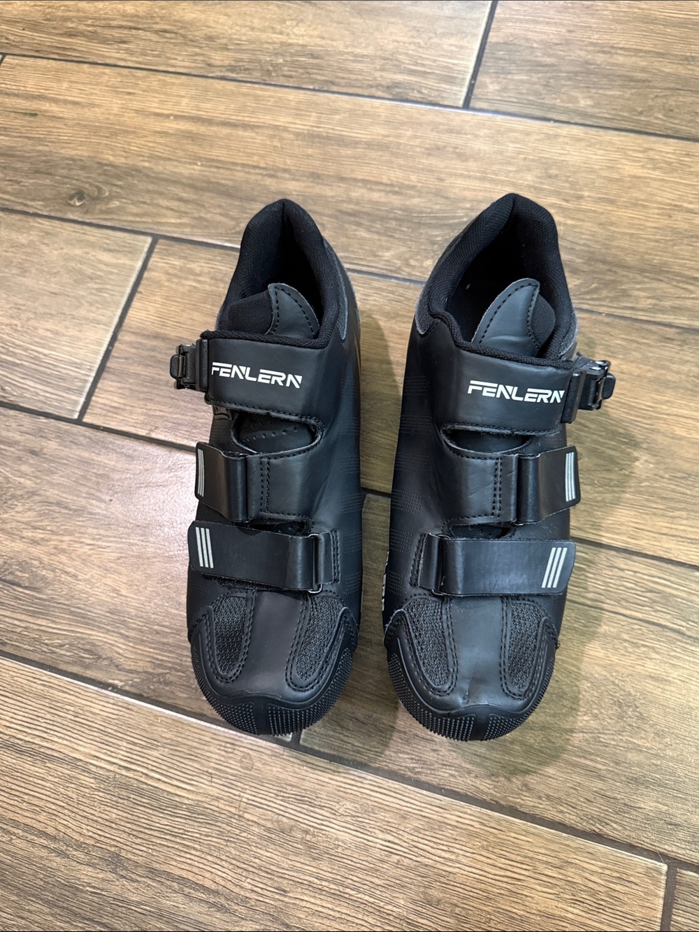 Fenlern Women’s  Cycling Mountain Bike Shoes Quick Ratchet Hook&Loop Sz Euro 42
